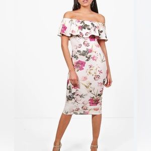 Boohoo Floral Dress